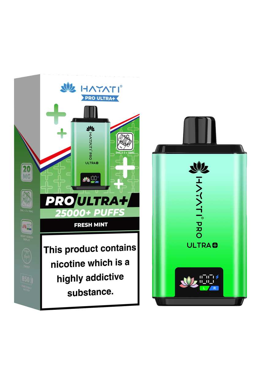 HAYATI PRO ULTRA + PREFILLED POD KIT - Super E - cig