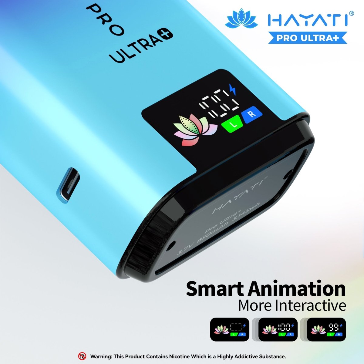 HAYATI PRO ULTRA + PREFILLED POD KIT - Super E - cig