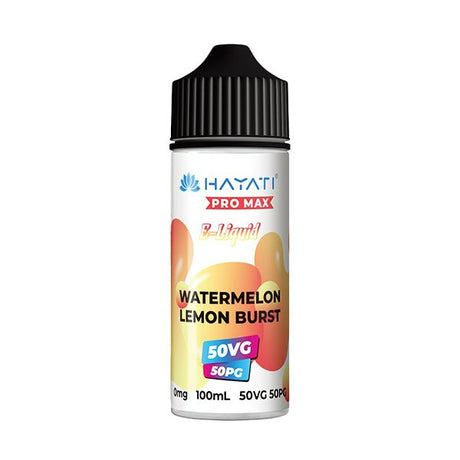 HAYATI WATERMELON LEMON BURST 100ML SHORTFILL E - LIQUID - Super E - cig