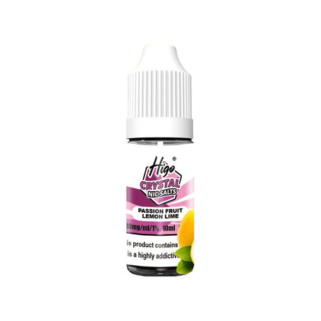 HIGO CRYSTAL PASSION FRUIT LEMON LIME 10ML NIC SALT E - LIQUID - Super E - cig