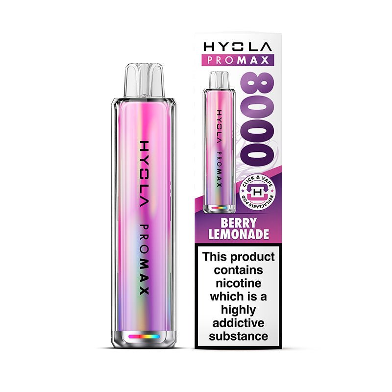 HYOLA PRO MAX 8000 PREFILLED POD KIT - Super E - cig