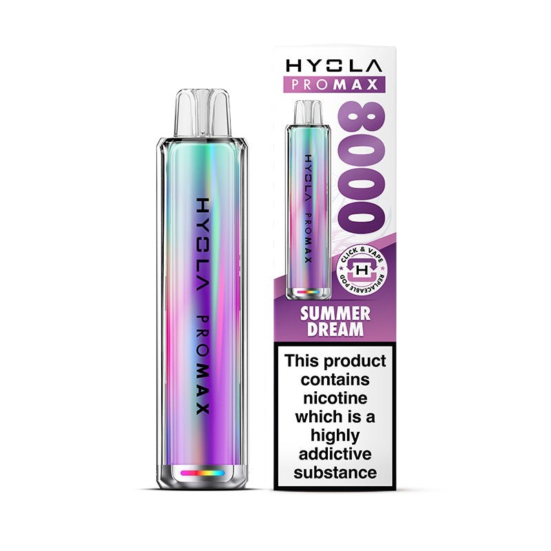 HYOLA PRO MAX 8000 PREFILLED POD KIT - Super E - cig