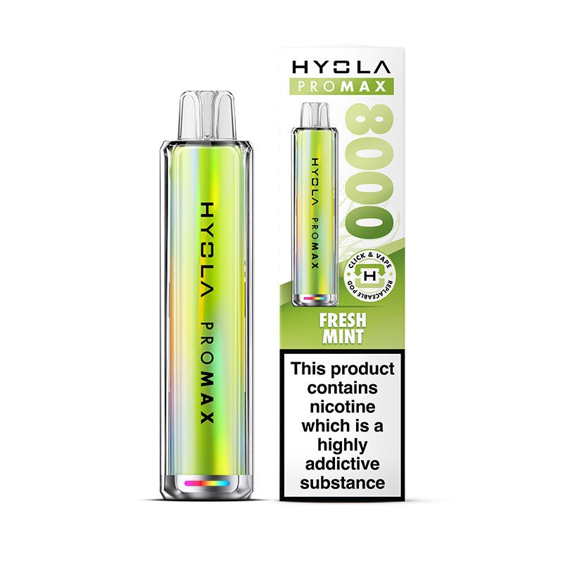 HYOLA PRO MAX 8000 PREFILLED POD KIT - Super E - cig