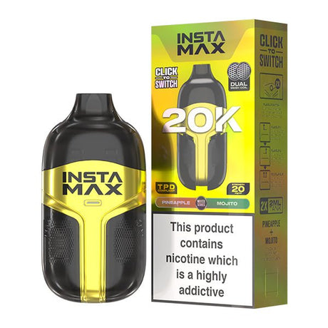 INSTA MAX 20000 PUFF BAR DISPOSABLE VAPE - Super E - cig