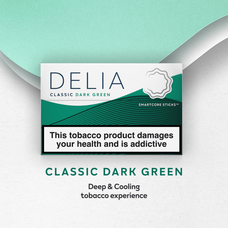 IQOS CLASSIC DARK GREEN DELIA - Super E - cig