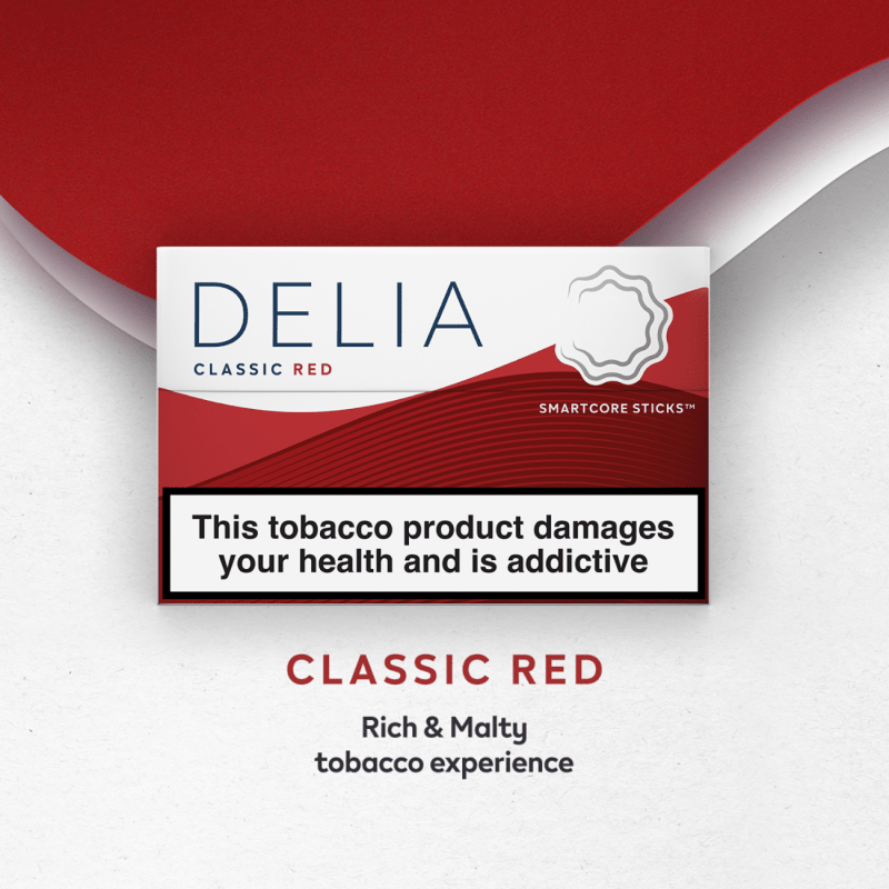 IQOS CLASSIC RED DELIA - Super E - cig