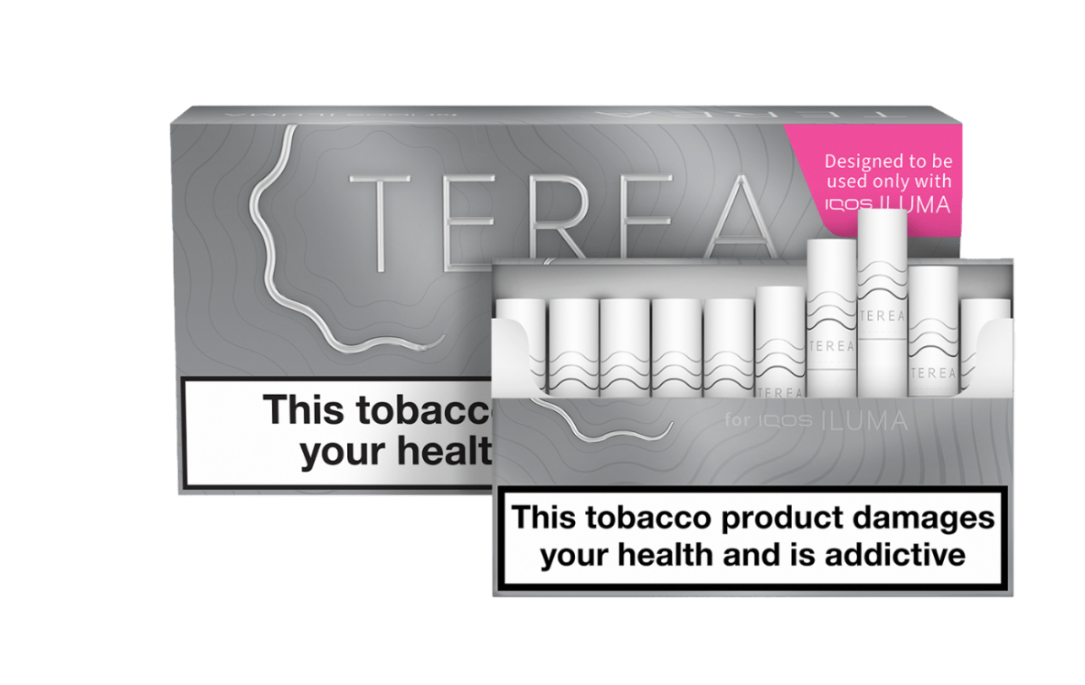 IQOS SILVER TEREA| £7.00| BUY 10+ PAY £6.50 EACH – Super E-cig