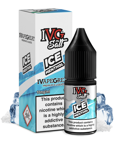 IVG - 10ML ICE MENTHOL NIC SALT E LIQUID - Super E-cig