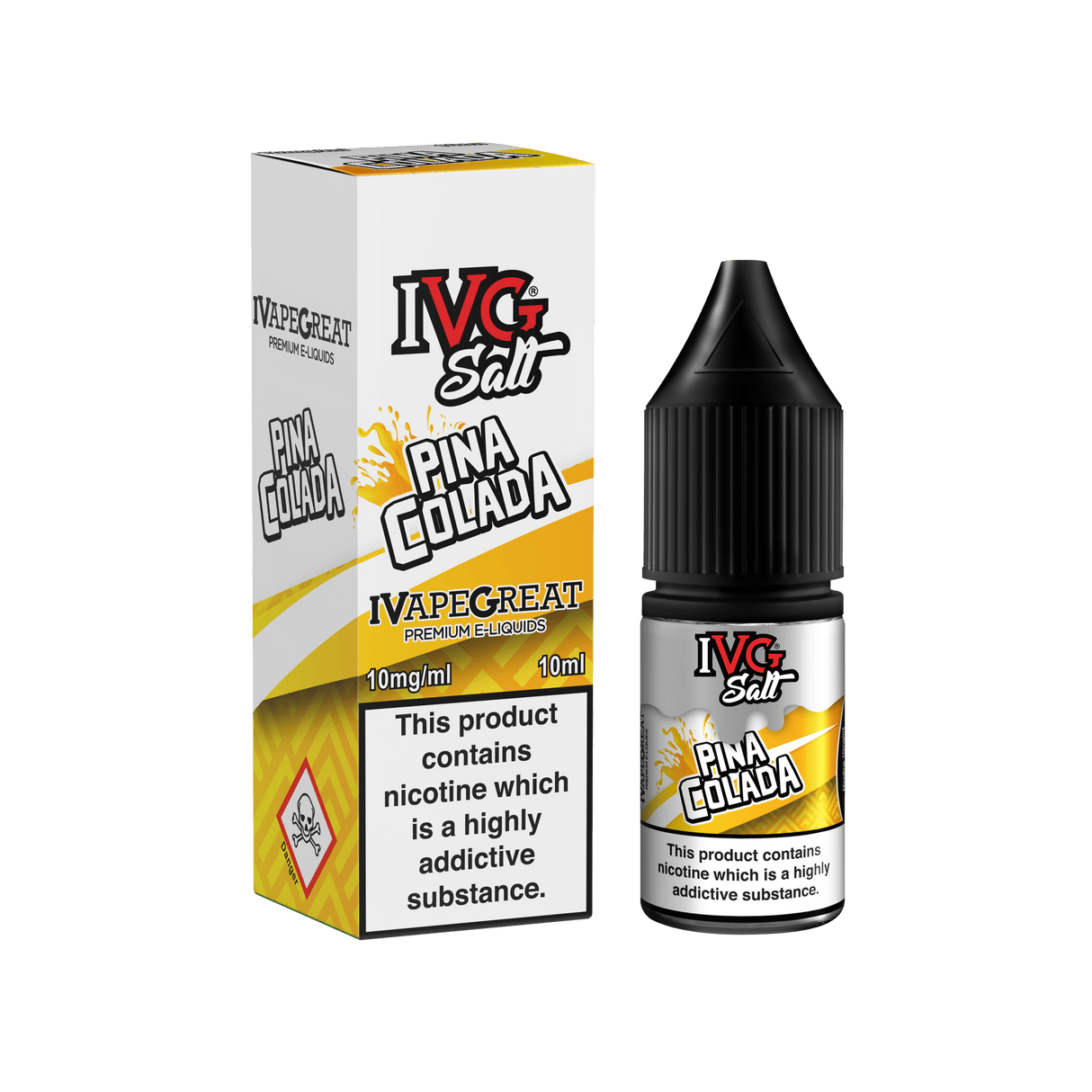 IVG - 10ML PINA COLADA NIC SALT E LIQUID - Super E-cig