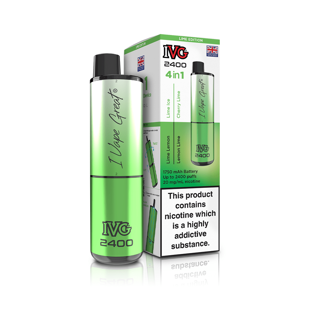 IVG 2400 4 - IN - 1 DISPOSABLE VAPE - Super E - cig