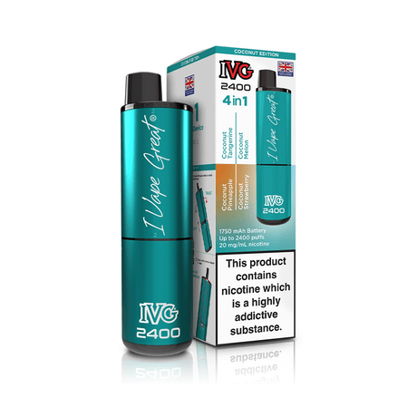 IVG 2400 4 - IN - 1 DISPOSABLE VAPE - Super E - cig