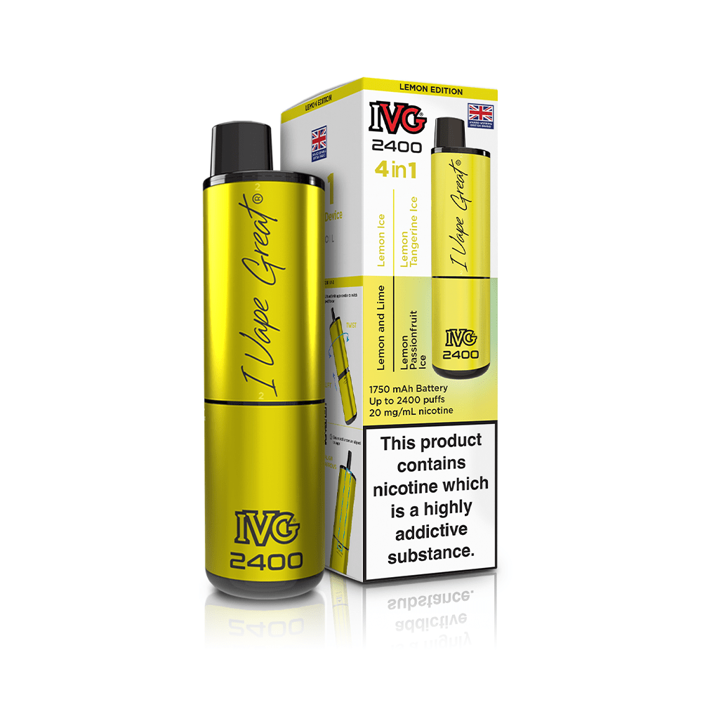 IVG 2400 4 - IN - 1 PREFILLED POD KIT - Super E - cig