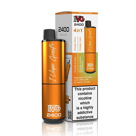 IVG - 2400 DISPOSABLE VAPE SYSTEM - Super E-cig