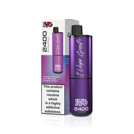 IVG - 2400 DISPOSABLE VAPE SYSTEM - Super E-cig