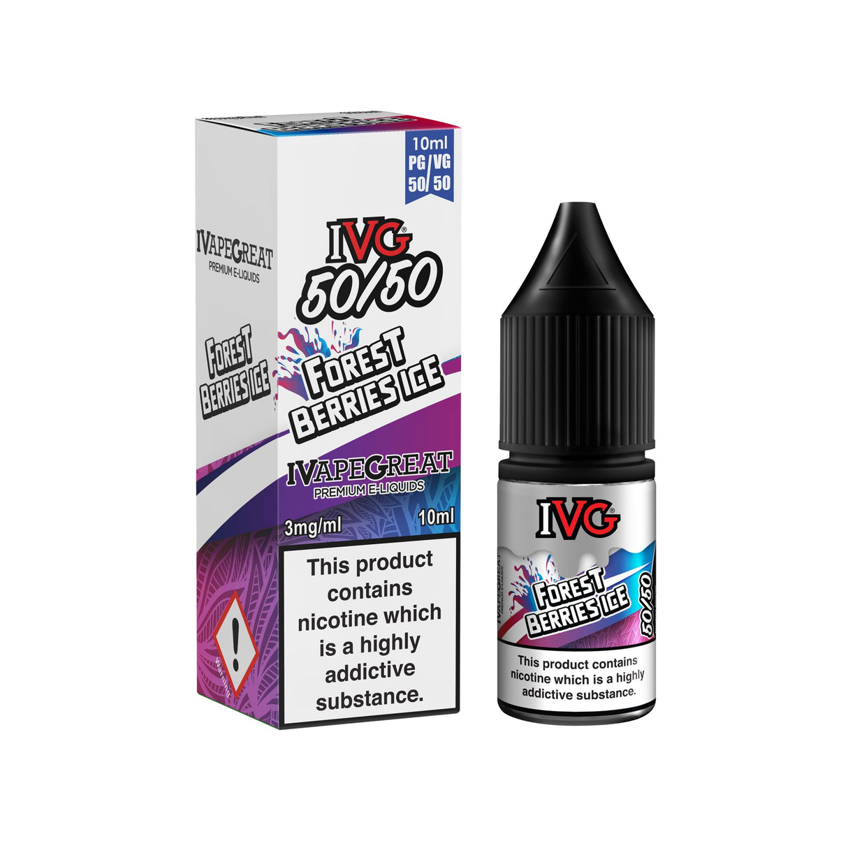 IVG FORREST BERRIES 50/50 10ML E - LIQUID - Super E - cig