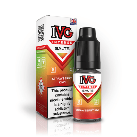 IVG INTENSE STRAWBERRY KIWI 10ML NIC SALT E - LIQUID - Super E - cig