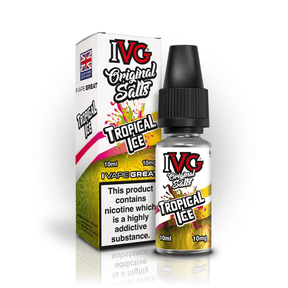 IVG ORIGINAL TROPICAL ICE 10ML NIC SALT E-LIQUID - 10MG