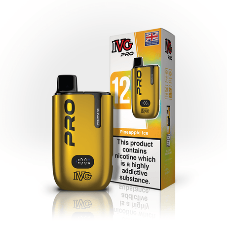 IVG PRO 12 DISPOSABLE VAPE - Super E - cig