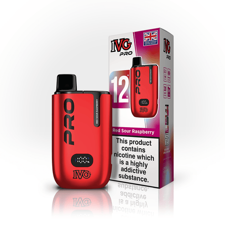 IVG PRO 12 DISPOSABLE VAPE - Super E - cig