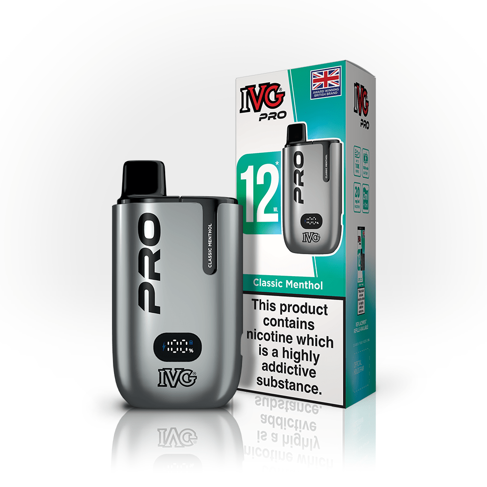 IVG PRO 12 DISPOSABLE VAPE - Super E - cig