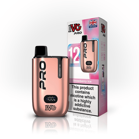 IVG PRO 12 DISPOSABLE VAPE - Super E - cig