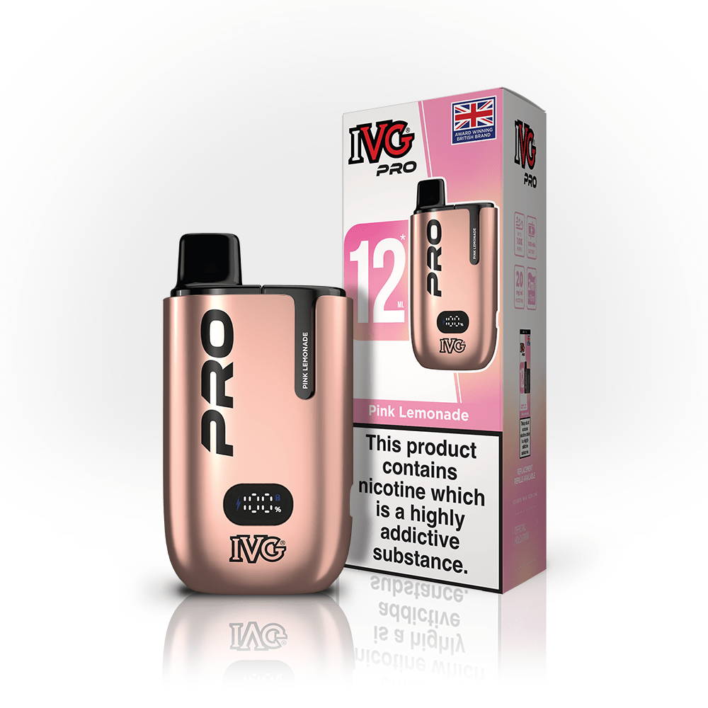 IVG PRO 12 DISPOSABLE VAPE - Super E - cig