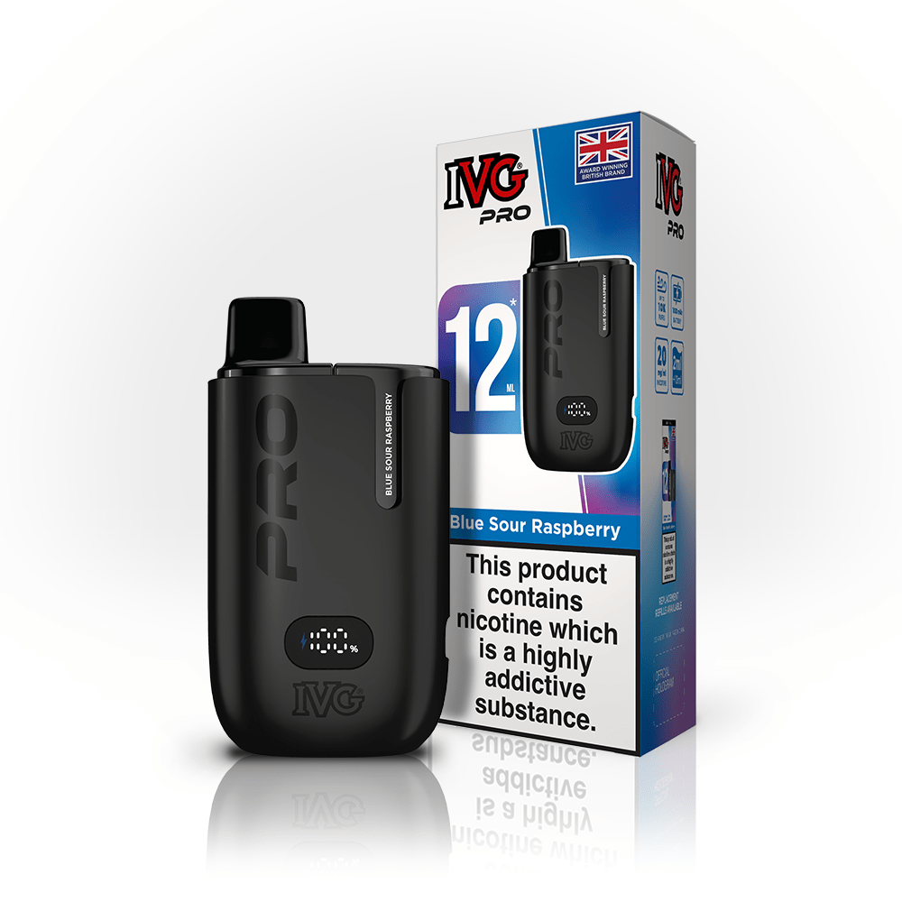 IVG PRO 12 DISPOSABLE VAPE - Super E - cig