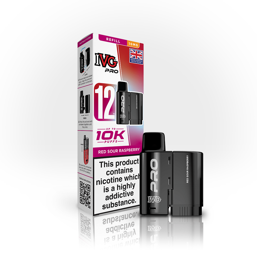 IVG PRO 12 PREFILLED POD - Super E - cig