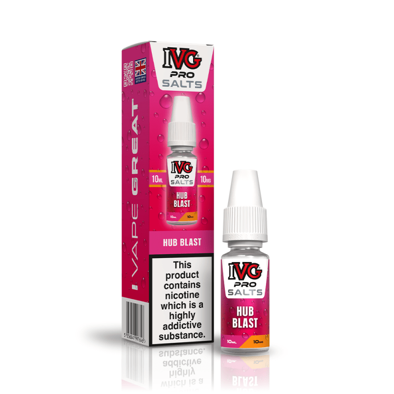 IVG PRO HUB BLAST 10ML NIC SALT E-LIQUID - 10MG