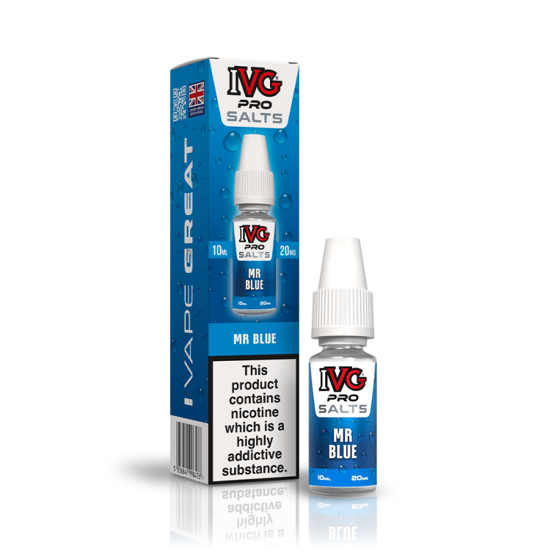 IVG PRO MR BLUE 10ML NIC SALT E-LIQUID - 20MG