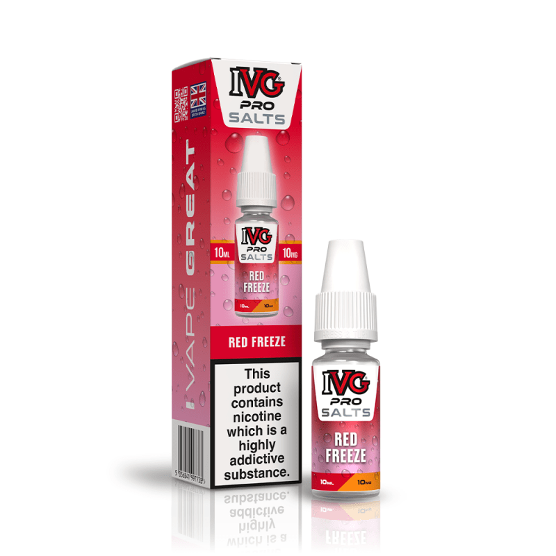 IVG PRO RED FREEZE 10ML NIC SALT E-LIQUID - 10MG