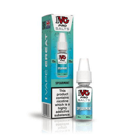 IVG PRO SPEARMINT 10ML NIC SALT E-LIQUID - 10MG