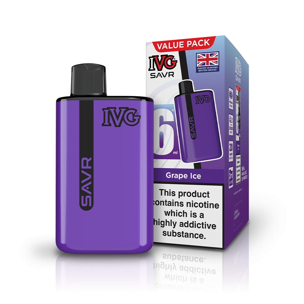 IVG SAVR DISPOSABLE VAPE - Super E - cig