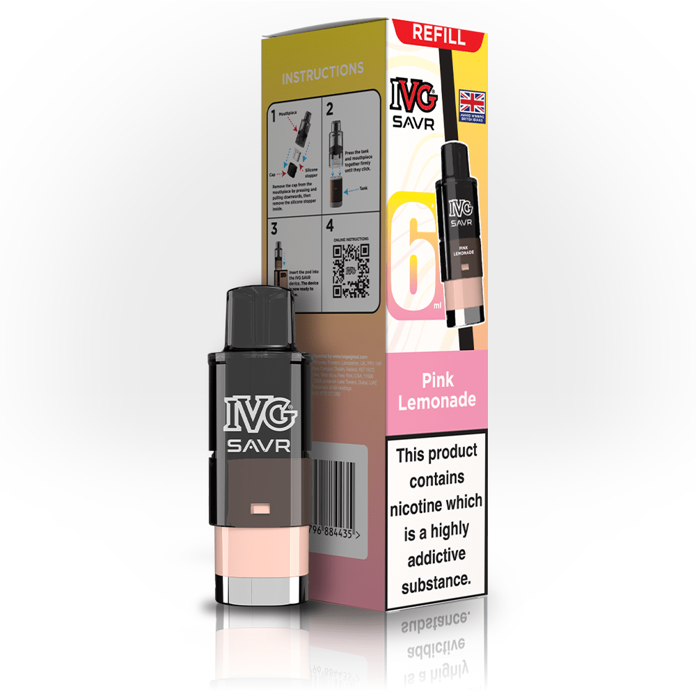 IVG SAVR PREFILLED POD - Super E - cig