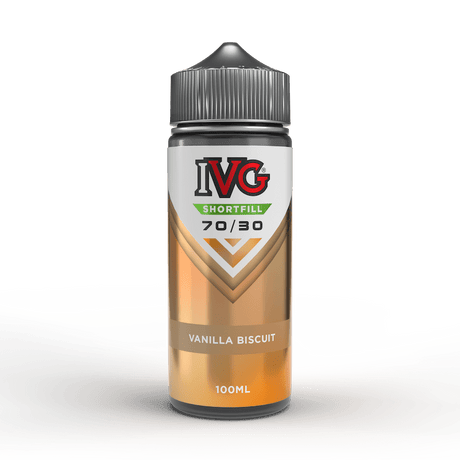 IVG VANILLA BISCUIT 100ML SHORTFILL E - LIQUID - Super E - cig