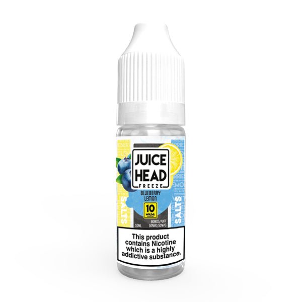 JUICE HEAD - 10ML BLUEBERRY LEMON FREEZE NIC SALT E LIQUID - Super E-cig