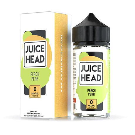 JUICE HEAD PEACH PEAR 100ML SHORTFILL E - LIQUID - Super E - cig