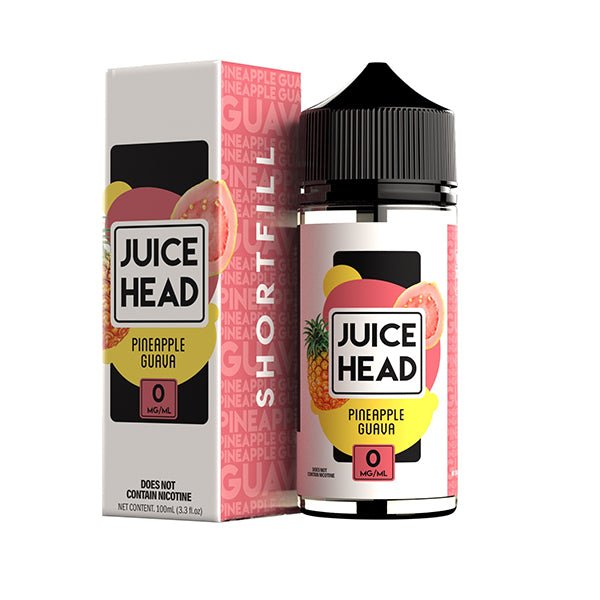 JUICE HEAD PINEAPPLE GUAVA 100ML SHORTFILL E - LIQUID - Super E - cig