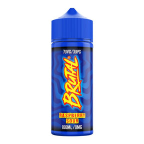 JUST JUICE - 100ML BRUTAL RASPBERRY SOUR 0MG SHORTFILL E LIQUID - Super E-cig