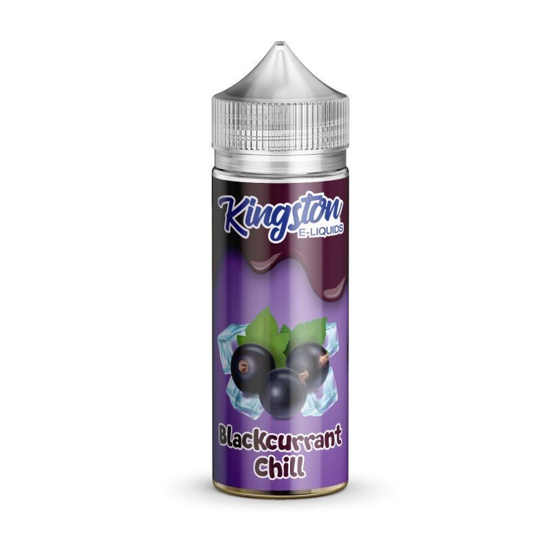 KINGSTON - 100ML BLACKCURRANT CHILL 0MG SHORTFILL E LIQUID - Super E-cig