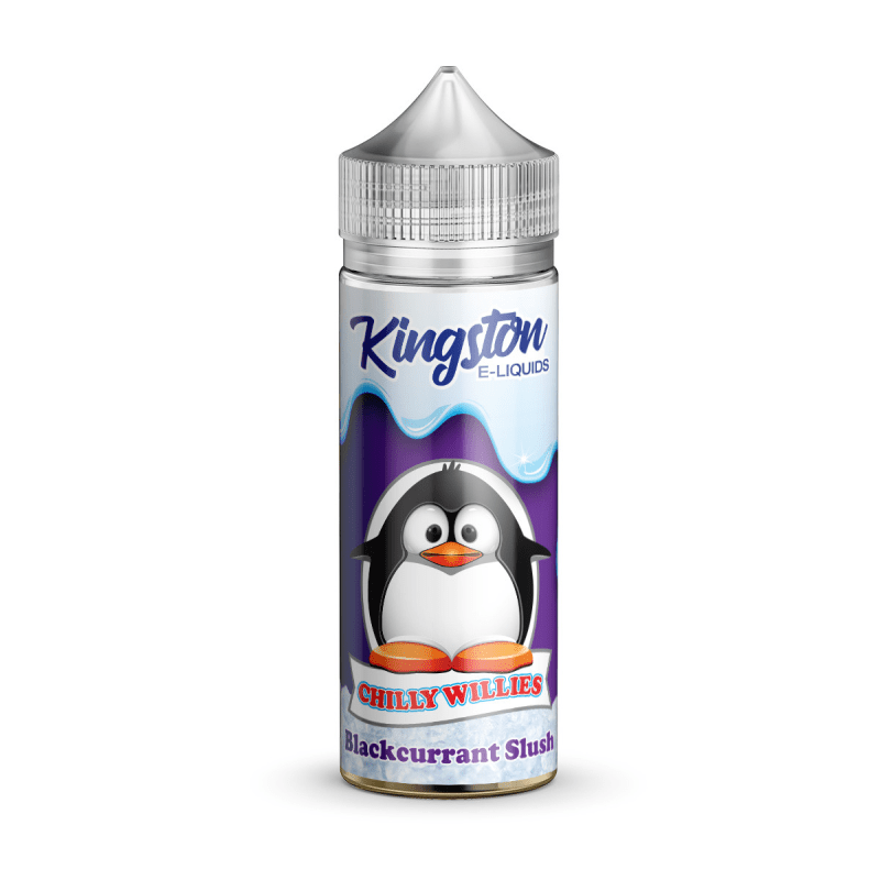 KINGSTON - 100ML CHILLY WILLIES BLACKCURRANT SLUSH 0MG SHORTFILL E LIQUID - Super E-cig