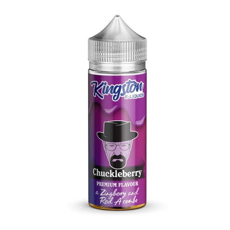 KINGSTON - 100ML CHUCKLEBERRY 0MG SHORTFILL E LIQUID - Super E-cig