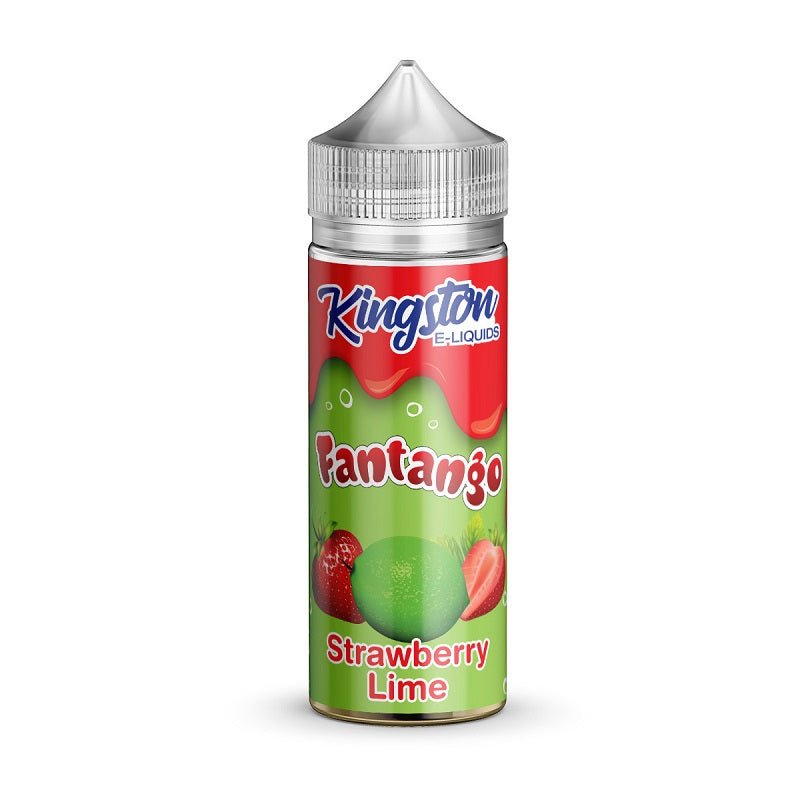 KINGSTON - 100ML FANTANGO STRAWBERRY LIME 0MG SHORTFILL E LIQUID - Super E-cig