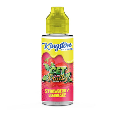 KINGSTON - 100ML GET FRUITY STRAWBERRY LEMONADE 0MG SHORTFILL E LIQUID - Super E-cig