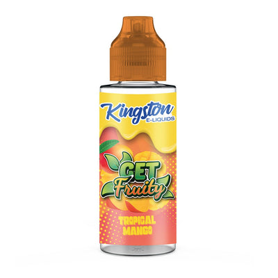 KINGSTON - 100ML GET FRUITY TROPICAL MANGO 0MG SHORTFILL E LIQUID - Super E-cig