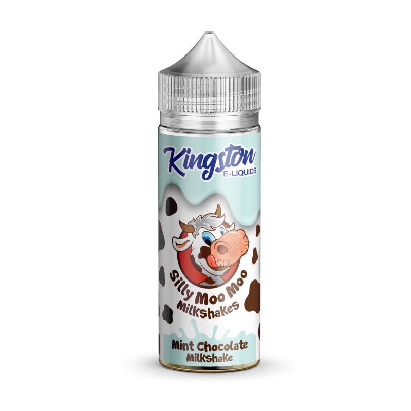 KINGSTON - 100ML SILLY MOO MOO MINT CHOCOLATE MILKSHAKE 0MG SHORTFILL E LIQUID - Super E-cig