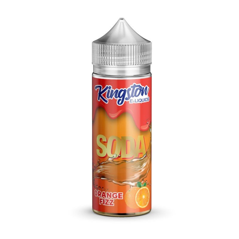 KINGSTON - 100ML SODA ORANGE FIZZ 0MG SHORTFILL E LIQUID - Super E-cig