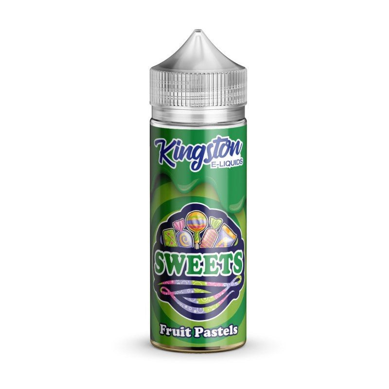 KINGSTON - 100ML SWEETS FRUIT PASTELS 0MG SHORTFILL E LIQUID - Super E-cig