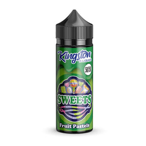 KINGSTON - 100ML SWEETS FRUIT PASTELS 50/50 0MG SHORTFILL E LIQUID - Super E-cig
