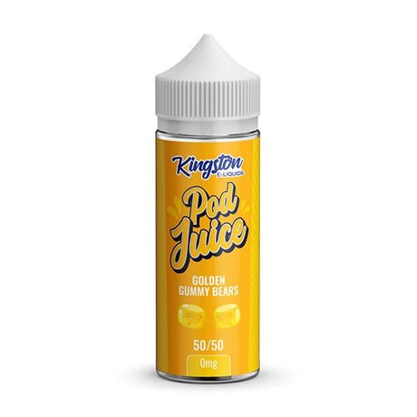 KINGSTON POD JUICE GOLDEN GUMMY BEAR 100ML SHORTFILL E - LIQUID - Super E - cig